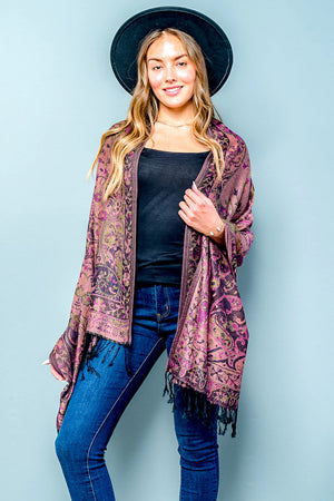 Pretty Printed Kimono Scarf (PASHMINA)
