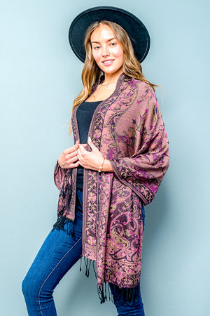 Pretty Printed Kimono Scarf (PASHMINA)