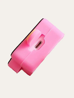 Popsicle Design Pink / Dusty Pink Silicone AirPods Apple Case - RosieSensation's