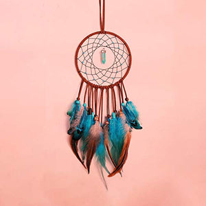 Dream Catcher Handmade Feather Wall Hanging for Kids Home Decoration Girl Bedroom Decor Dream Catchers Ornament Craft Gift