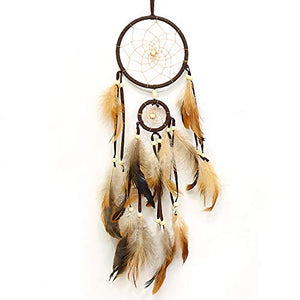 Dream Catcher Handmade Feather Wall Hanging for Kids Home Decoration Girl Bedroom Decor Dream Catchers Ornament Craft Gift