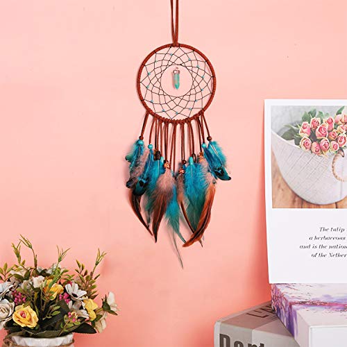 Dream Catcher Handmade Feather Wall Hanging for Kids Home Decoration Girl Bedroom Decor Dream Catchers Ornament Craft Gift