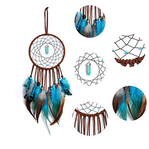 Dream Catcher Handmade Feather Wall Hanging for Kids Home Decoration Girl Bedroom Decor Dream Catchers Ornament Craft Gift