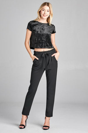 Ladies fashion plus size sleeveless fishnet back tank top - RosieSensation's