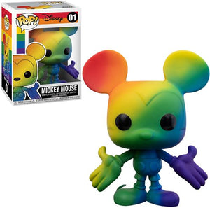 Coming Soon! Pre-Order Only! Mickey Mouse Pride 2021 Rainbow Pop! Vinyl Figure Limited Edition only 6 Available! Get yours today!