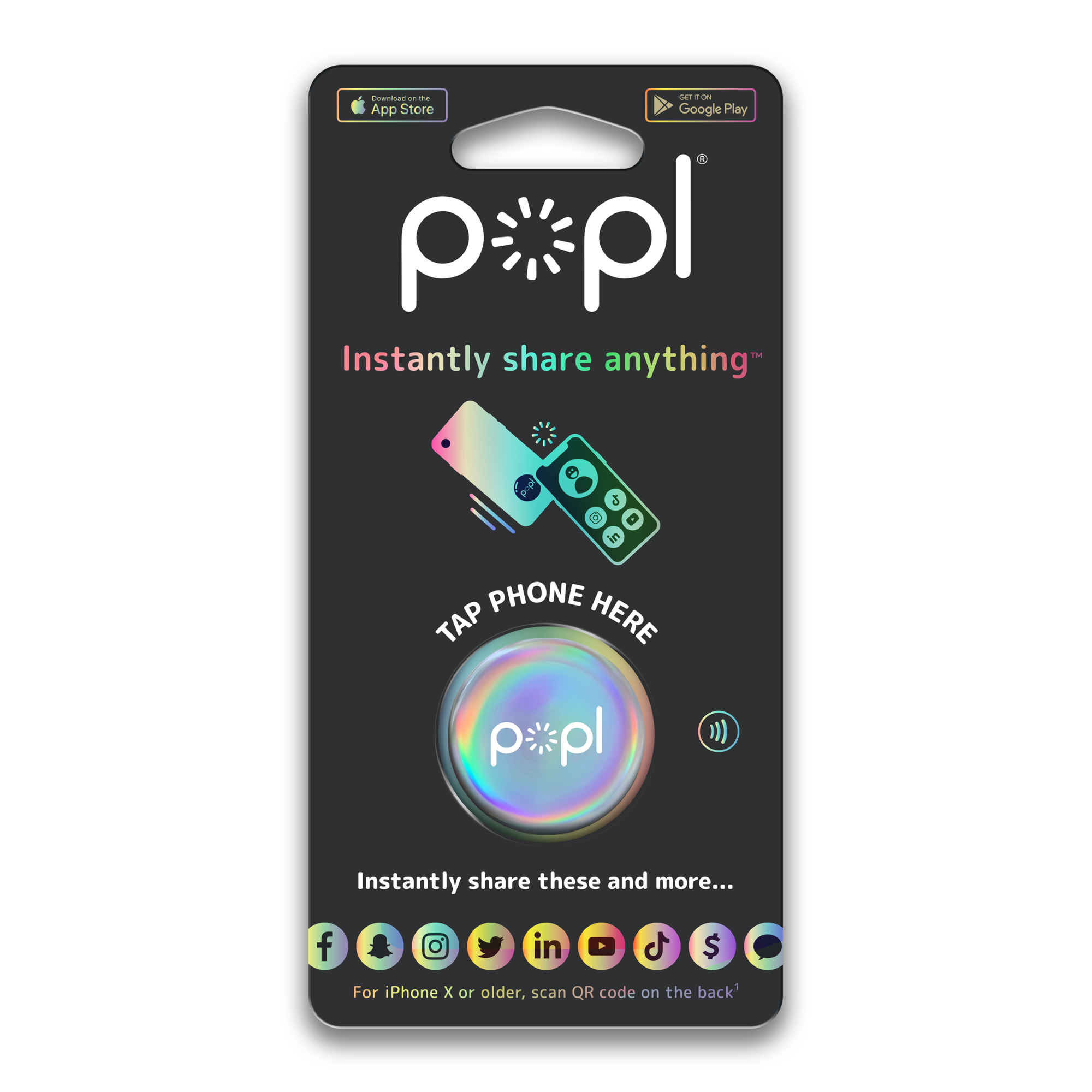 Popl - Social Media - Share UR Company Info on Tap!