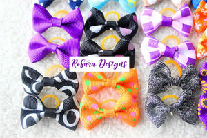 30pc/15 Pairs HOT Pet Dog Puppy Hair Bows Small Bowknot Cute Gift Pet Grooming bows Topknot Bowtie